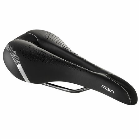 MAN GEL FLOW Sattel  black  L2