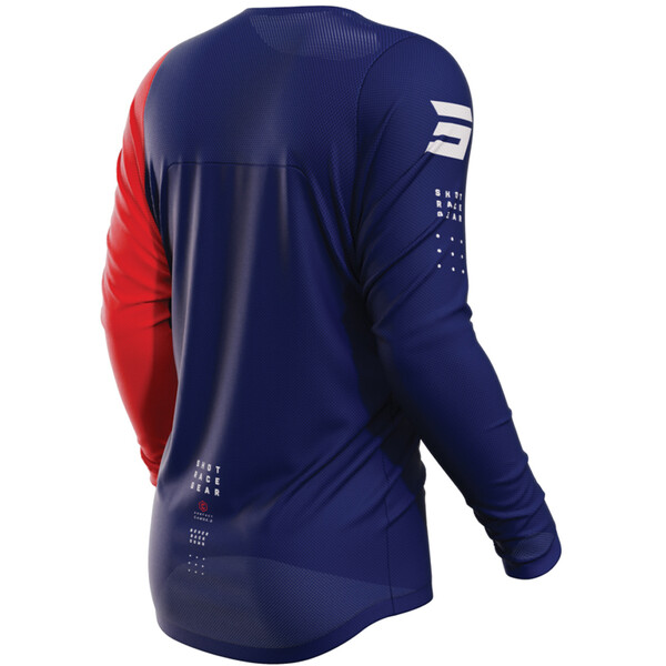 Shot - Maillot Contact Camo 2.0 Camouflage Bleu / Rouge