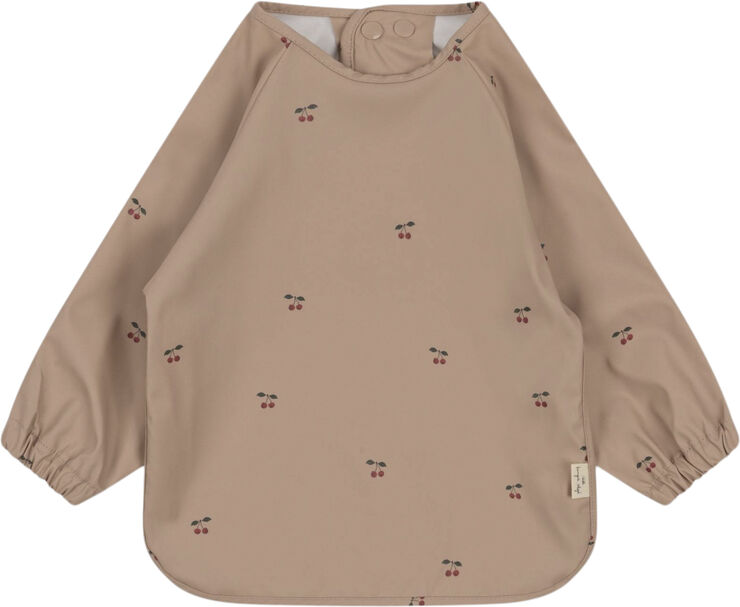 Konges Sløjd 2 PACK DINNER BIB LONG SLEEVE Cherry