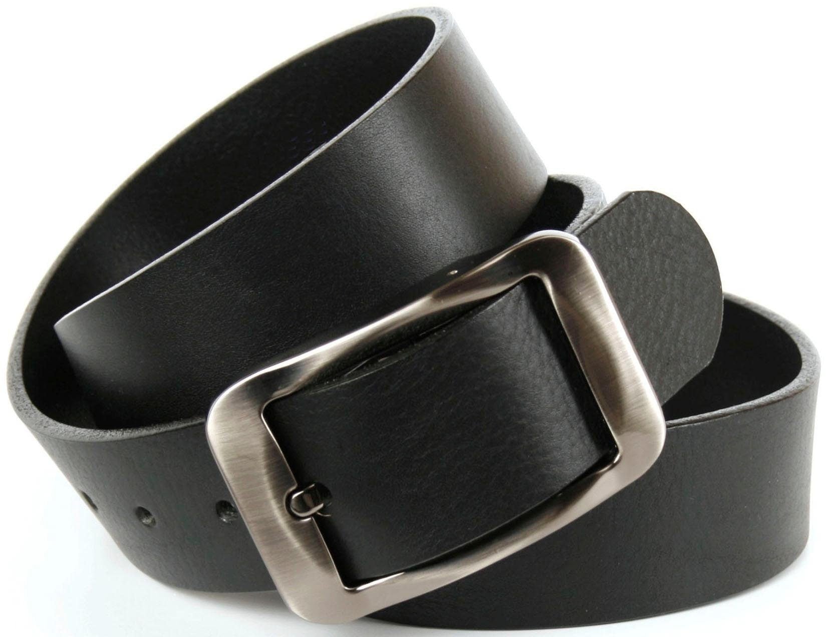 Anthoni Crown Ledergürtel Hochwertiger Denim-Gürtel