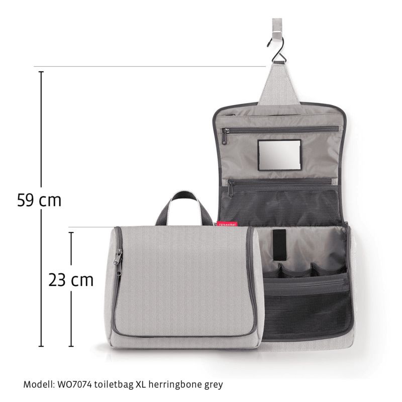 Trousse de toilette Toiletbag XL 28 cm Leo Macchiato