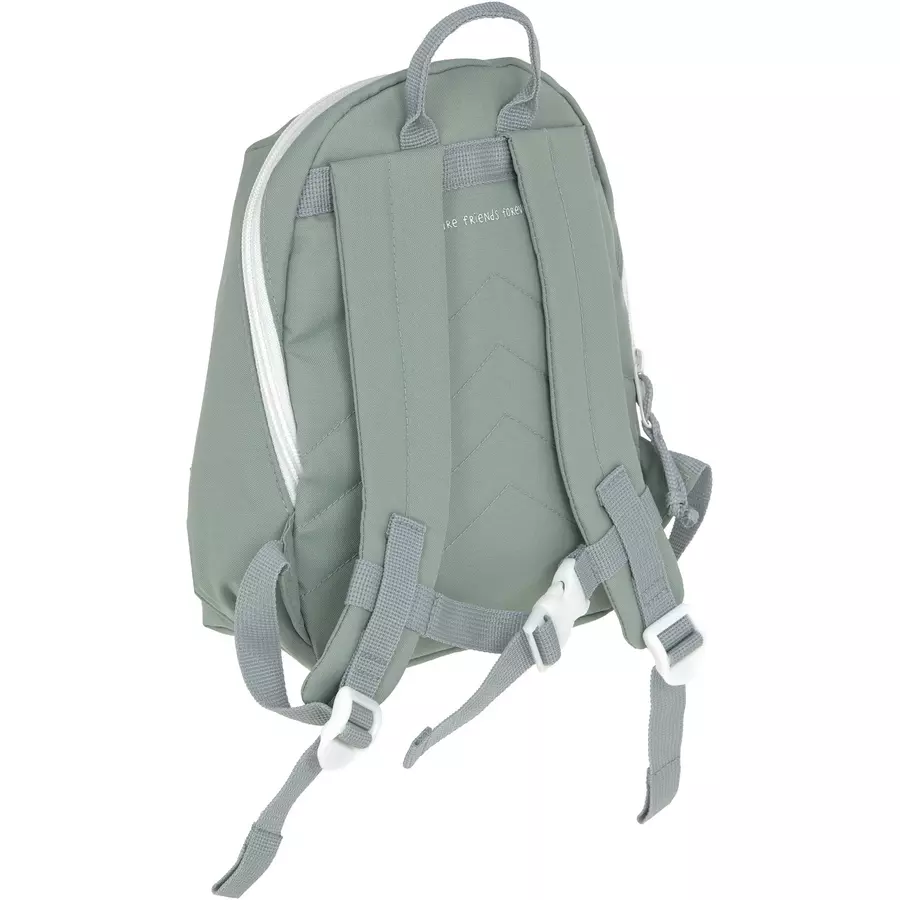 LÄSSIG Kindergartenrucksack Tiny Drivers - Bagger, Gelb