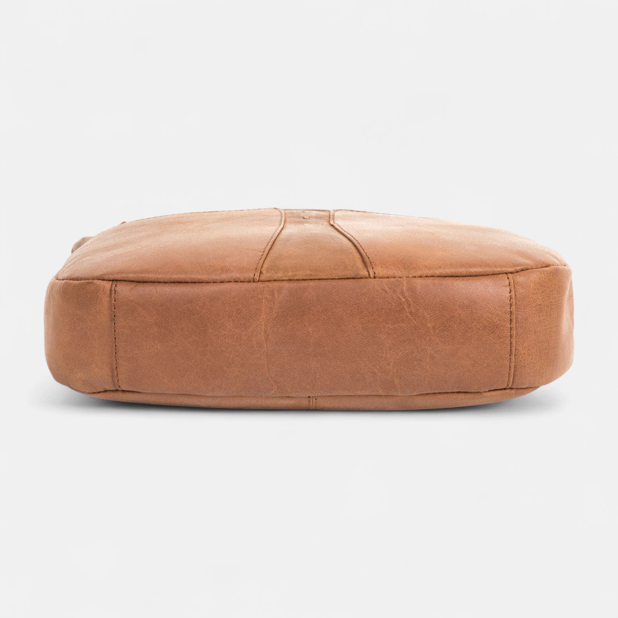 Sac bandoulière en cuir cognac