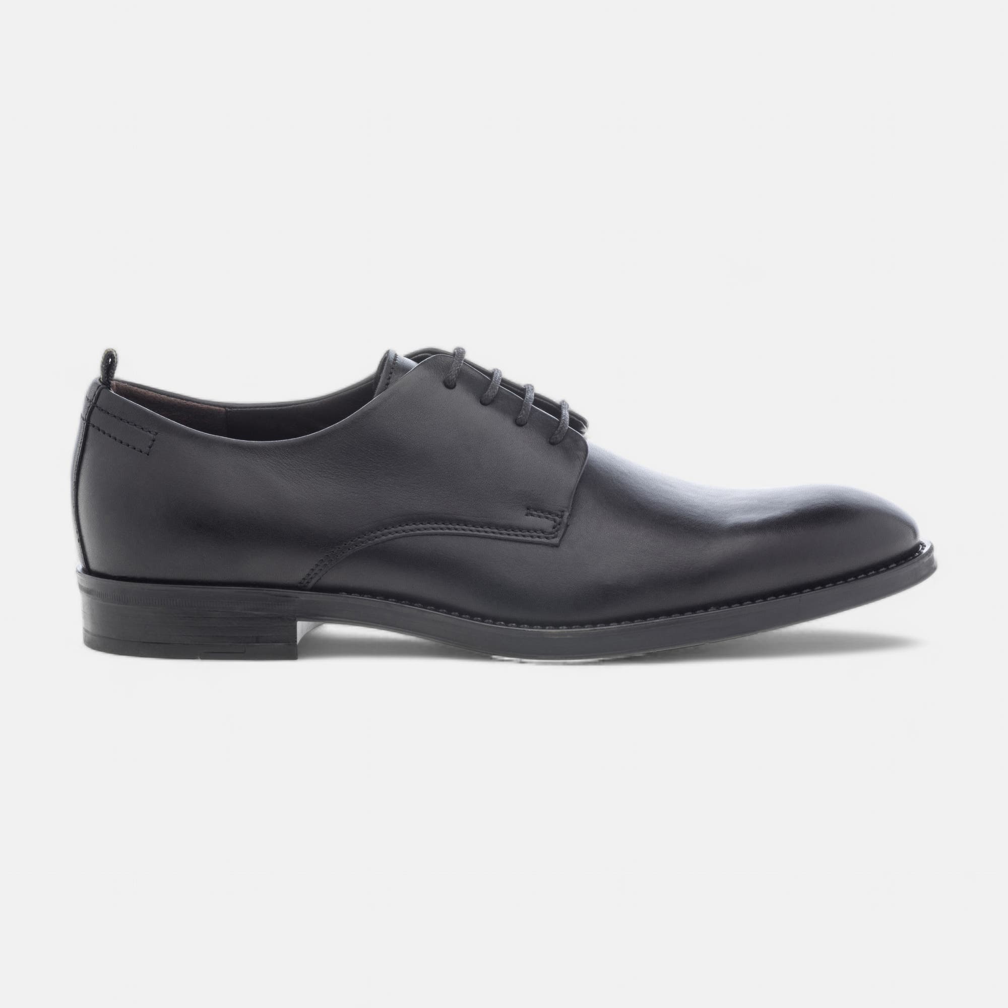 Derbies Homme en cuir noir