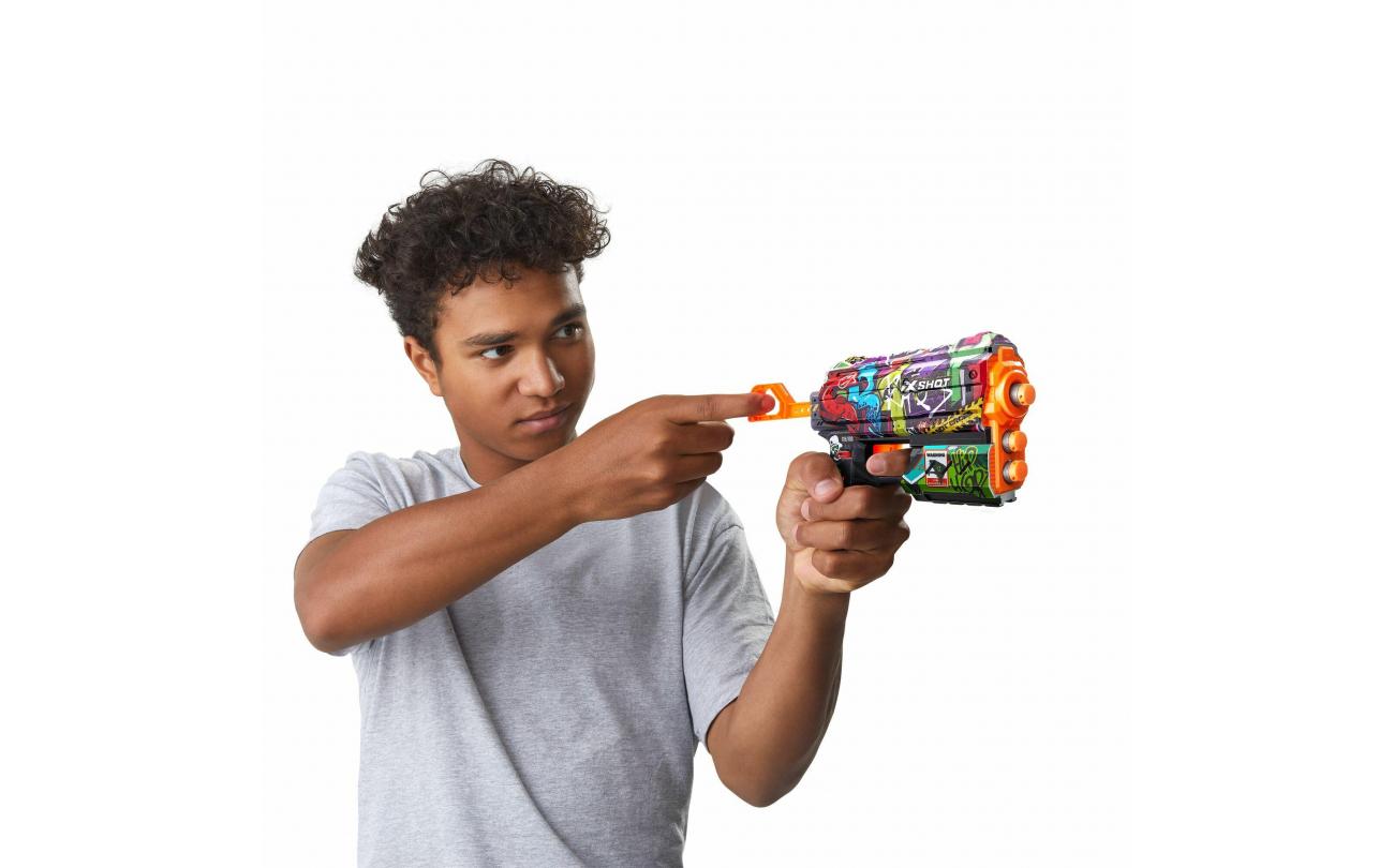 X-shot Skins Flux met 8 darts