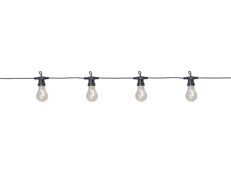 Star Trading Lichterkette Circus Filament 855 cm, Schwarz/T LED Lichterkette