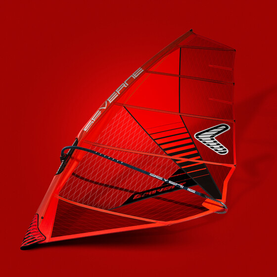 SEVERNE Windsurf Segel Convert Red DEMO 2022