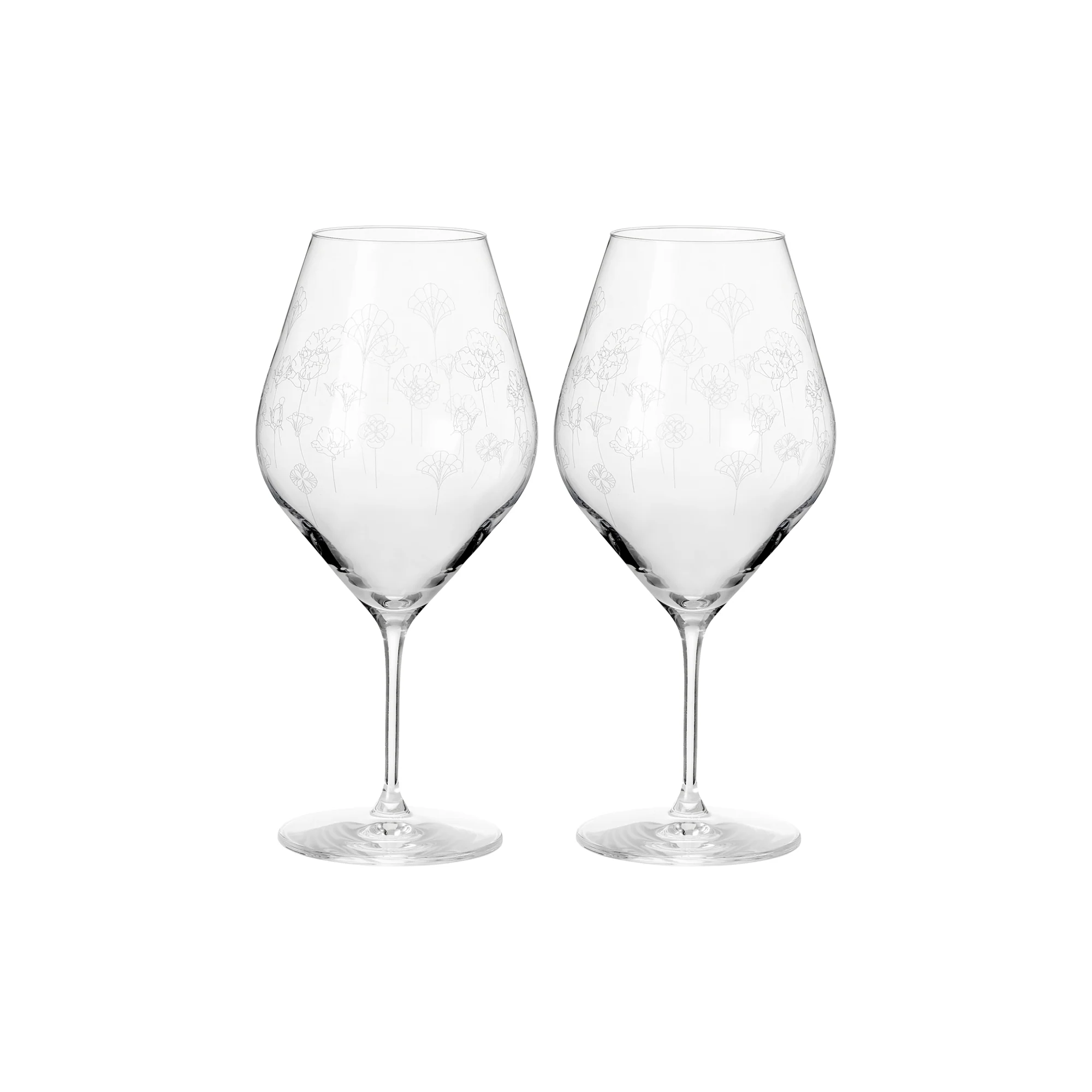 Frederik Bagger  Flower vinglas - 2 stk.