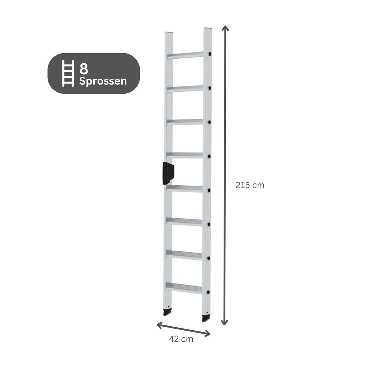 PROREGAL Trapladder zonder dwarsbalk 8 treden