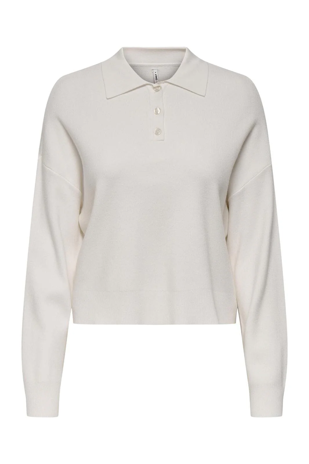Only Onllucy Ls Polo Neck Knt 4742205 cloud dancer