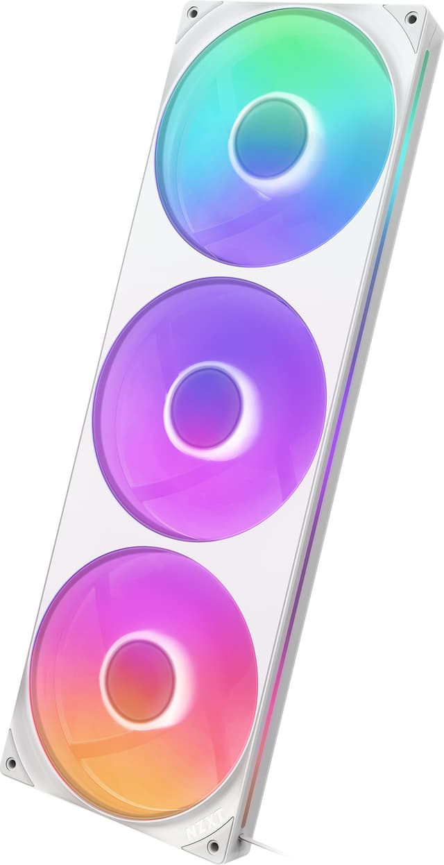 NZXT F420RGB kabinet blæsere (hvid)