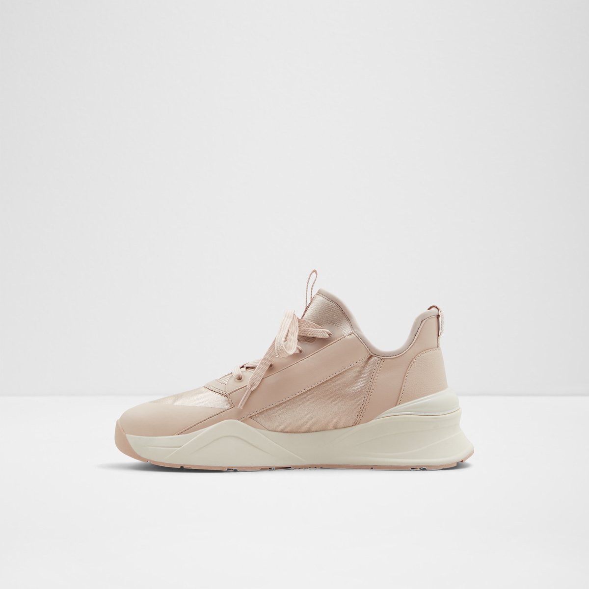 Labedar Light Pink Women Platform and wedge sneakers
