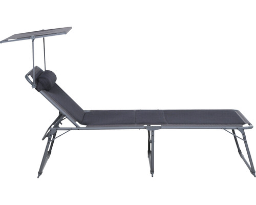 Campingligstoel Siena Garden Premium 200x69x43 cm ant