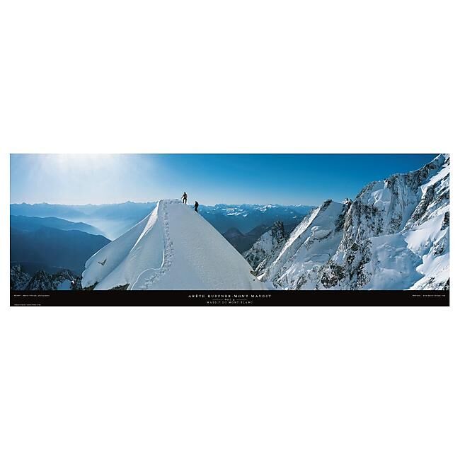 MARIO COLONEL - POSTER ARETE KUFFNER MONT MAUDIT MARIO COLONEL