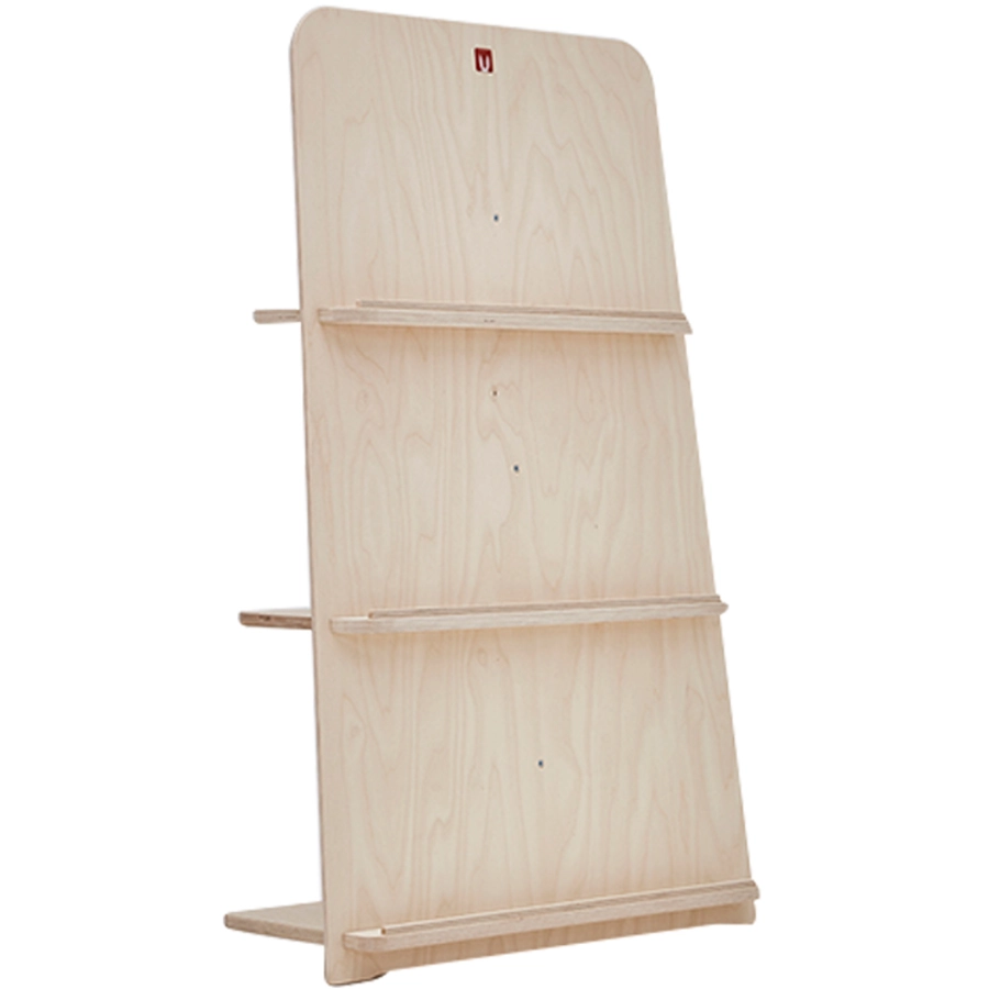 Bianconiglio Kids® BUK 100 Bücherregal Montessori natur unlackiert