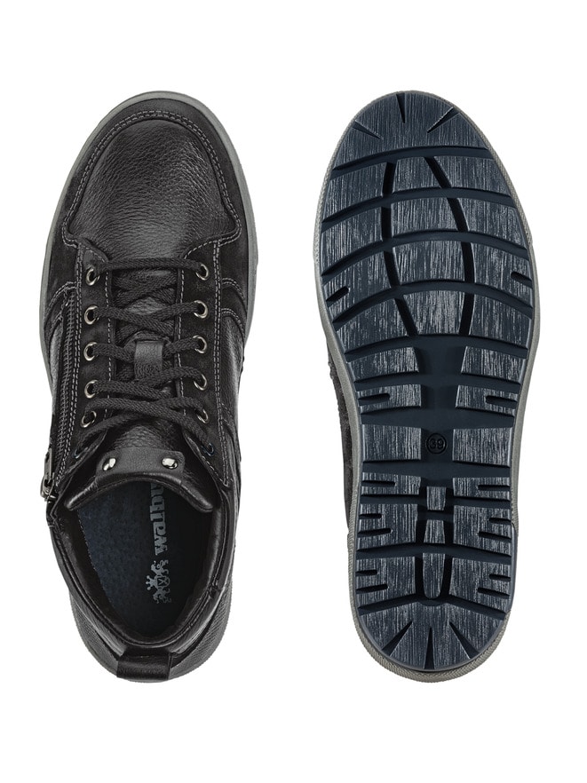 Kalbleder-Schnürer High Top