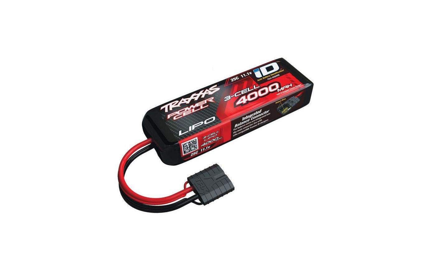 RC-Akku LiPo 4000 mAh 11.1 V 25C3S LiPo-Akku für Fahrzeuge