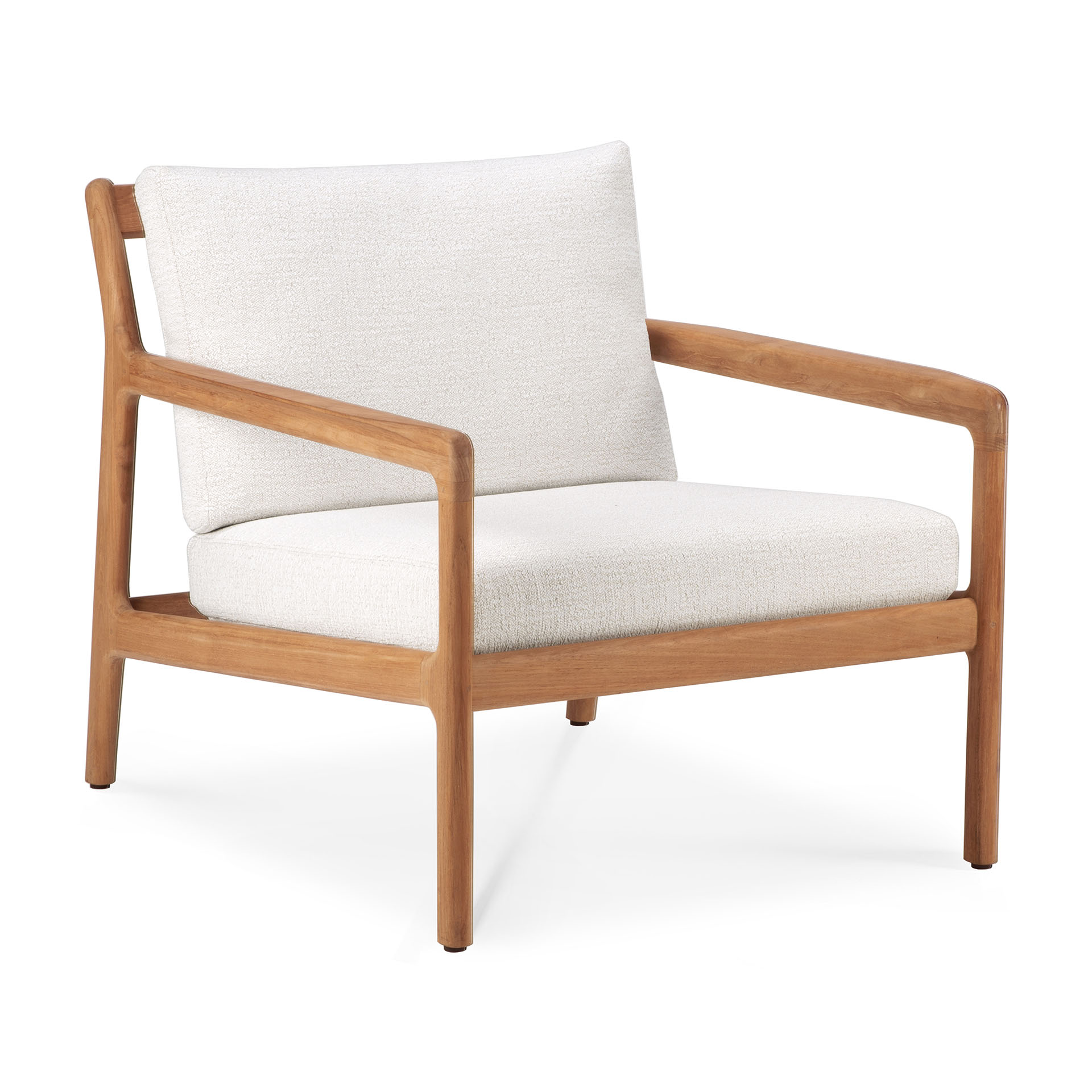 Teak Jack lounge chair - outdoor - off white