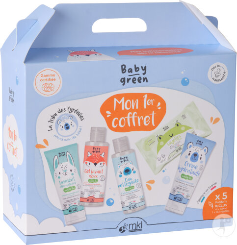 MKL Green Nature Coffret Baby Green Mon Premier Coffret 5 Produits