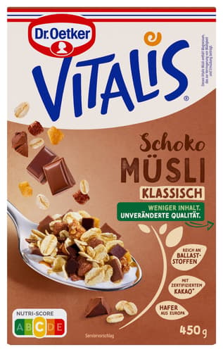 Vitalis Schokomüsli klassisch