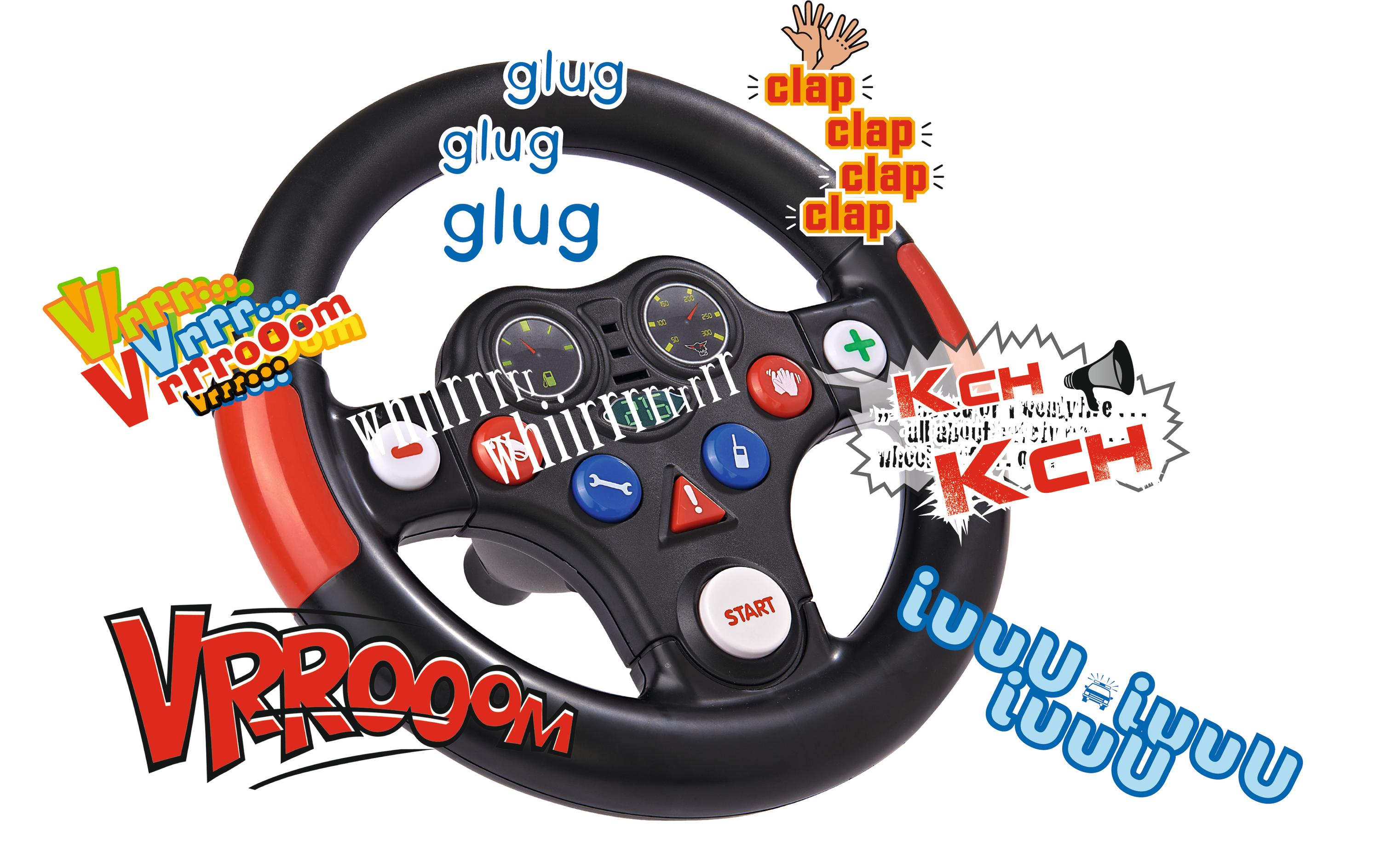 Racing-Sound-WheelZubehör für Bobby Cars