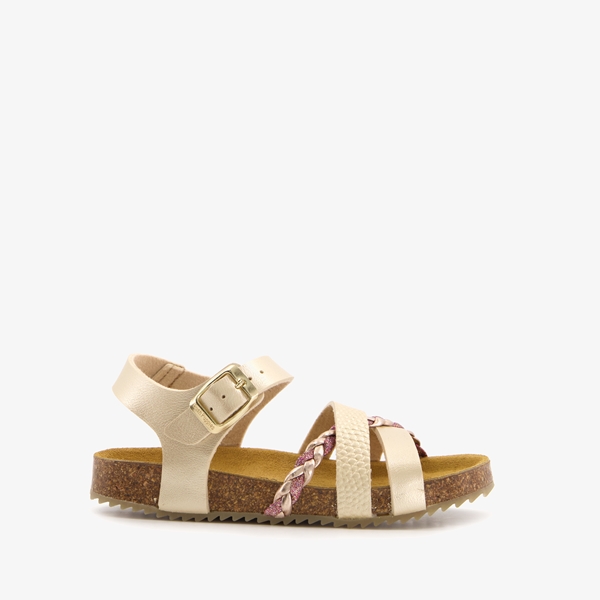 Hush Puppies meisjes bio sandalen goud roze