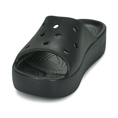 Crocs - CLASSIC PLATFORM SLIDE - Noir
