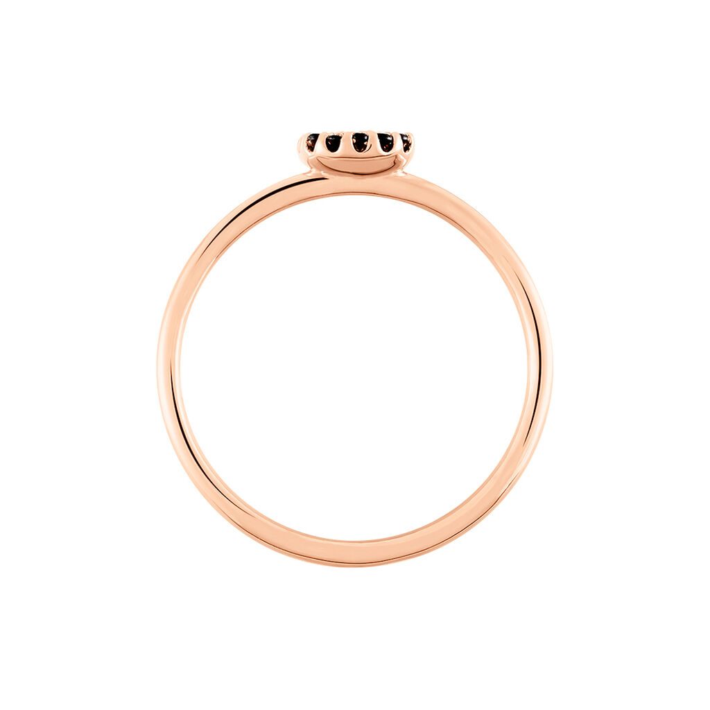 Bague Fares Argent Rose Spinelle