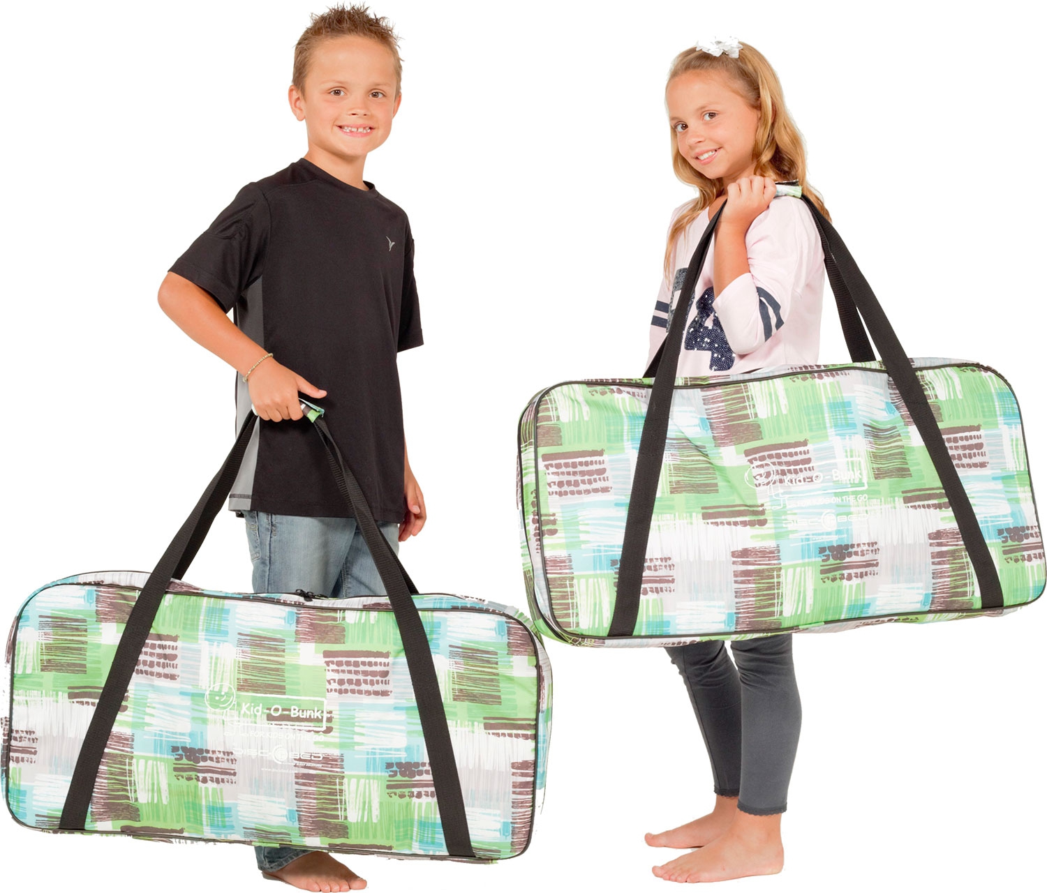Disc-O-Bed Kid-O-Bunk Block Pattern Stockbett