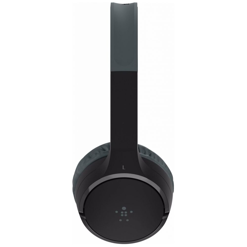 SoundForm Kinder Bluetooth On-Ear Kopfhörer Wireless Headset 85dB Begrenzte Lautstärke (AUD002btBK) - Schwarz