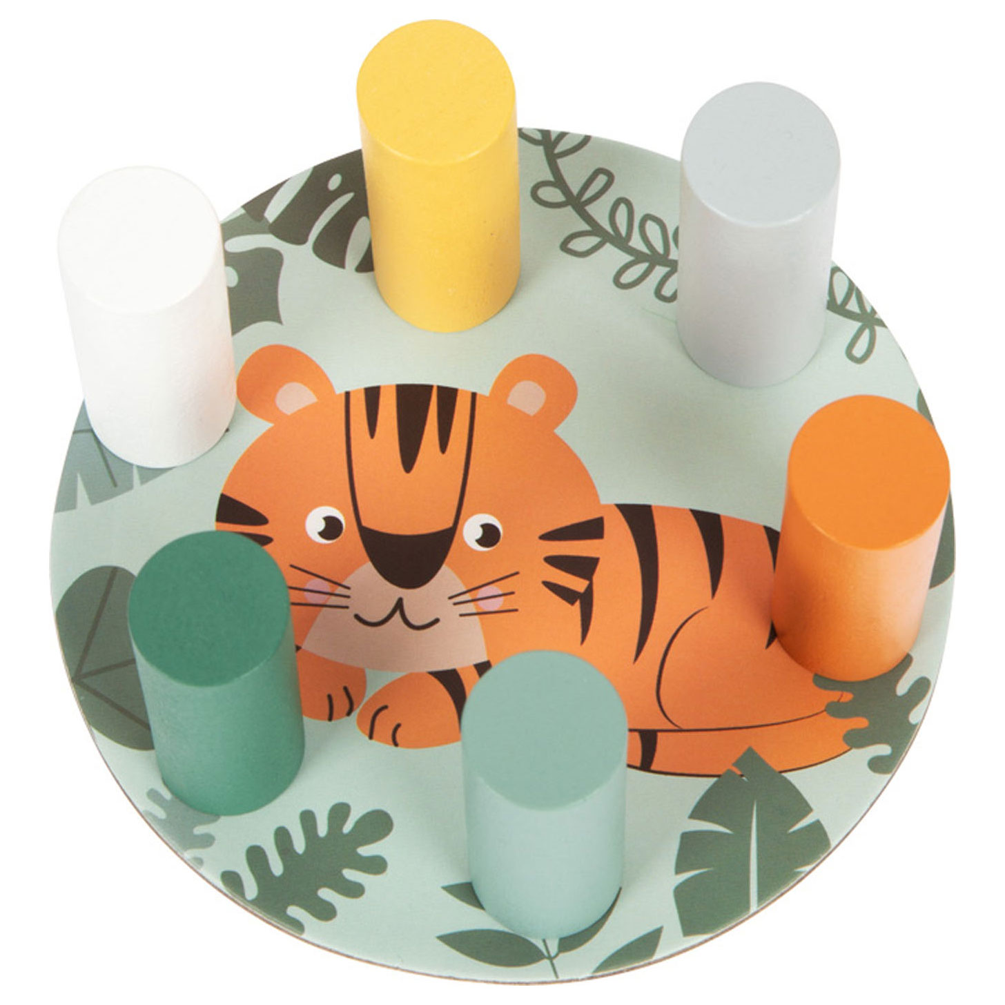 Small Foot-Houten Wiebeltoren Safari Spel