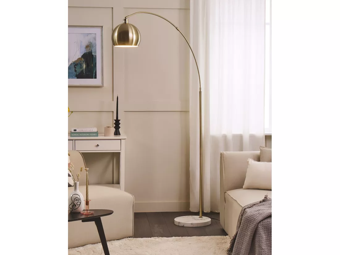 Lampadaire PAROO Métal Laiton