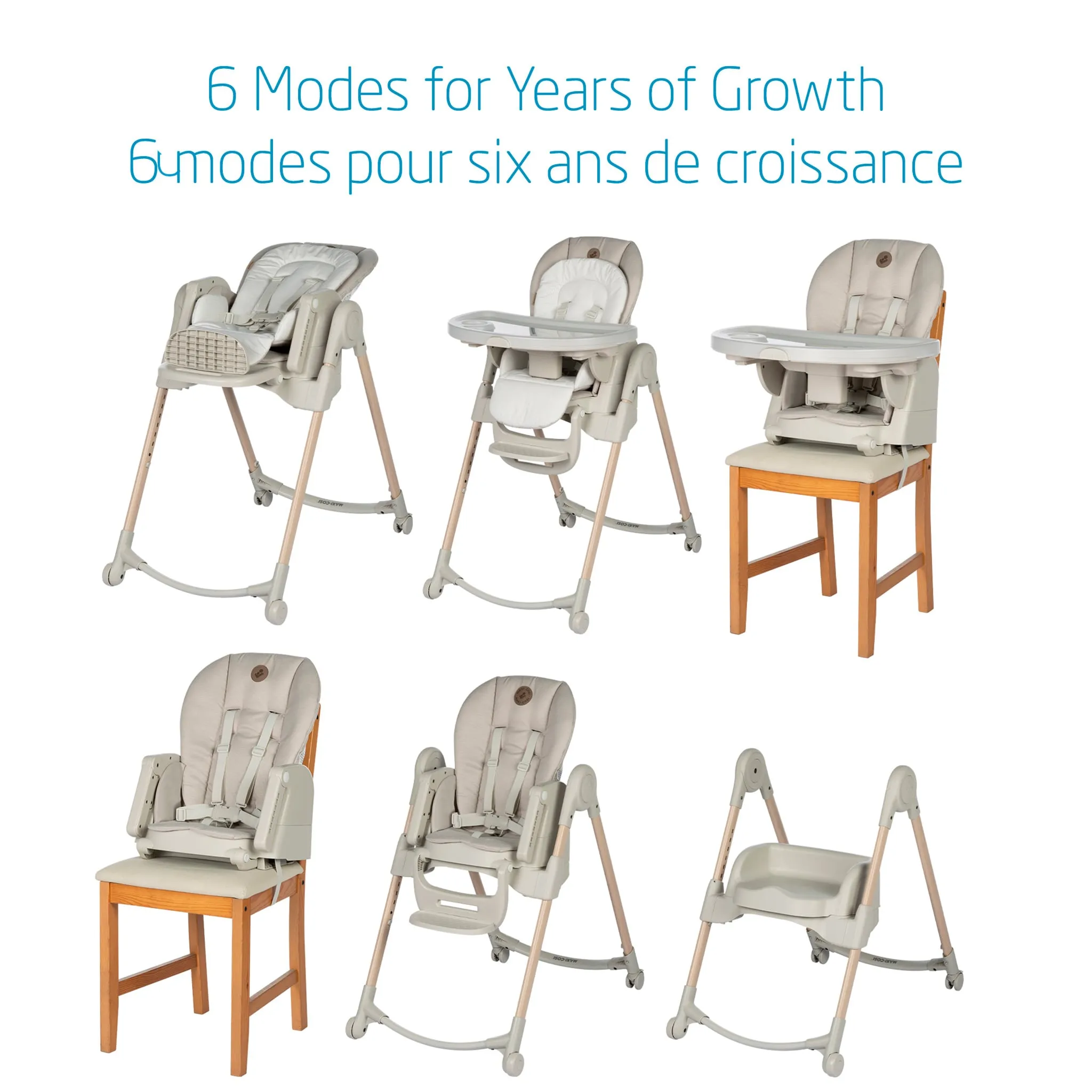 Maxi-cosi Chaise Haute Minla - Classic Avoine