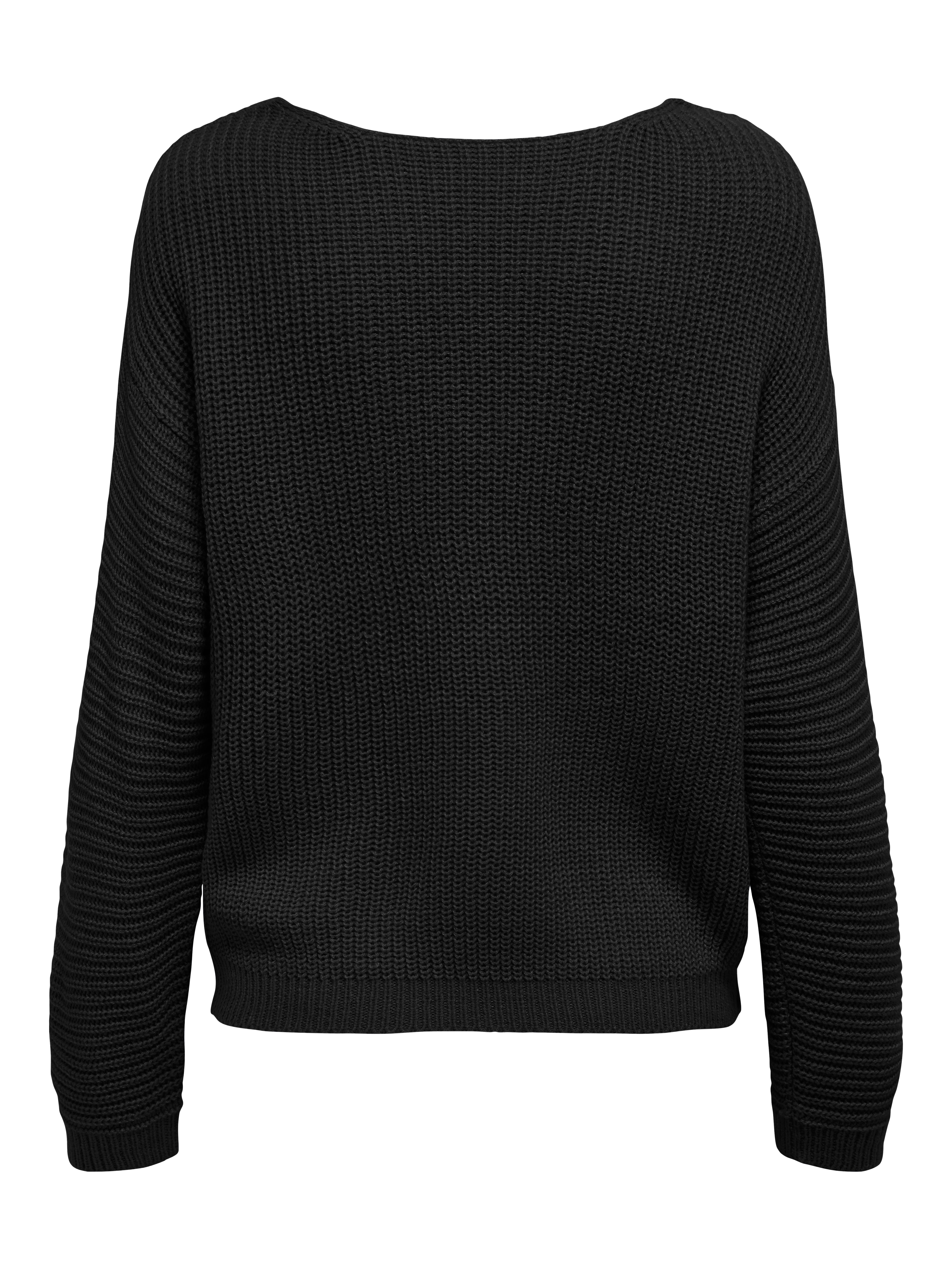 JDYJUSTY Strickpullover Black