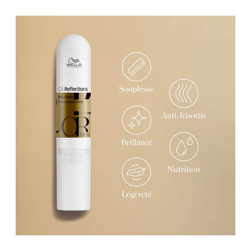 Emulsion Oil Reflections Wella Care 50ML