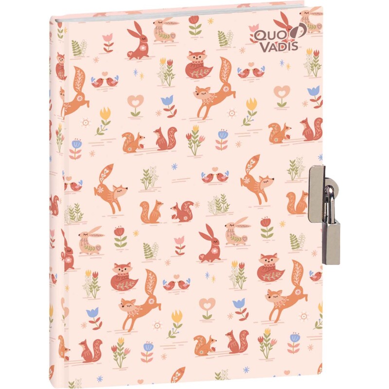 Quo Vadis - Journal intime - Animascot - 12x17 cm - par 2