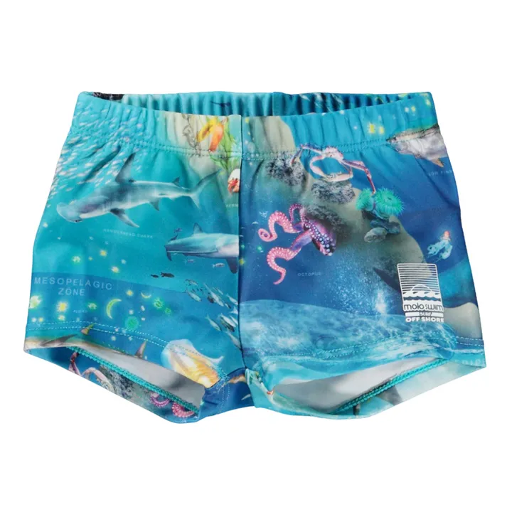 Molo Shorts de Bain Polyester Recyclé Nansen | Bleu