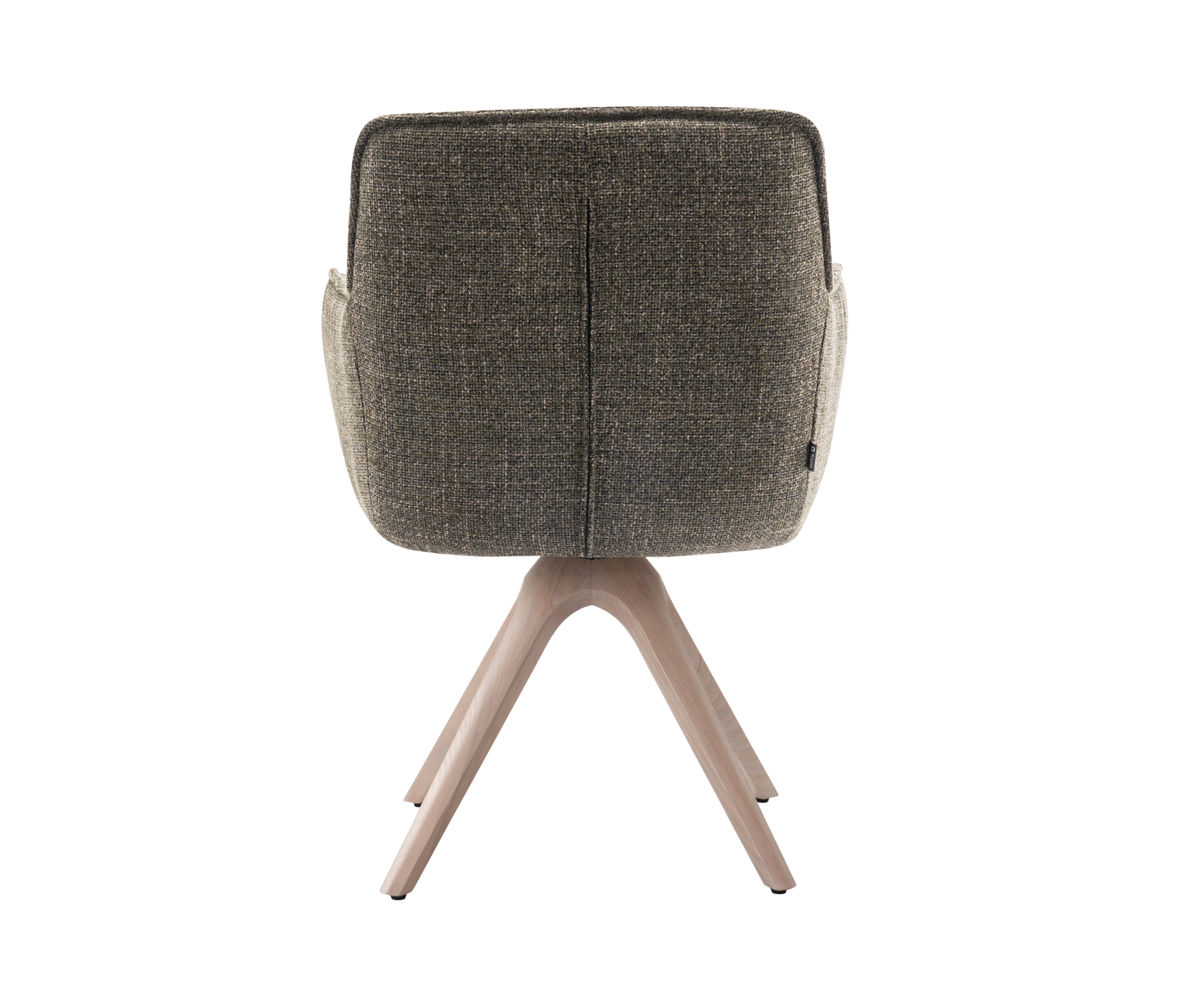 Draaistoel Tracy wooden groen