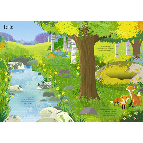Uitgeverij usborne mijn eerste stickerboek het bos