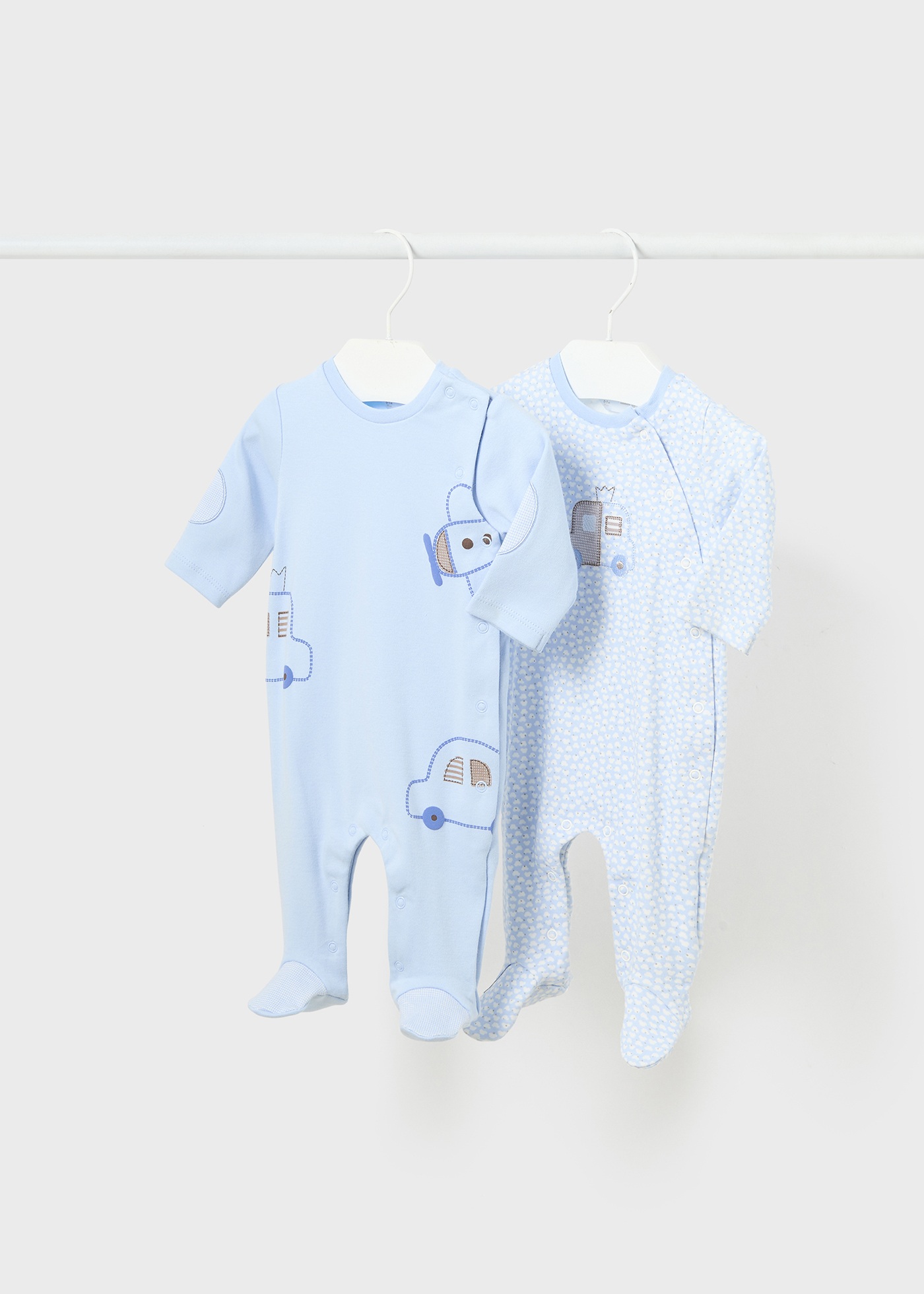 Conjunto de 2 pijamas Better Cotton para recém-nascidos