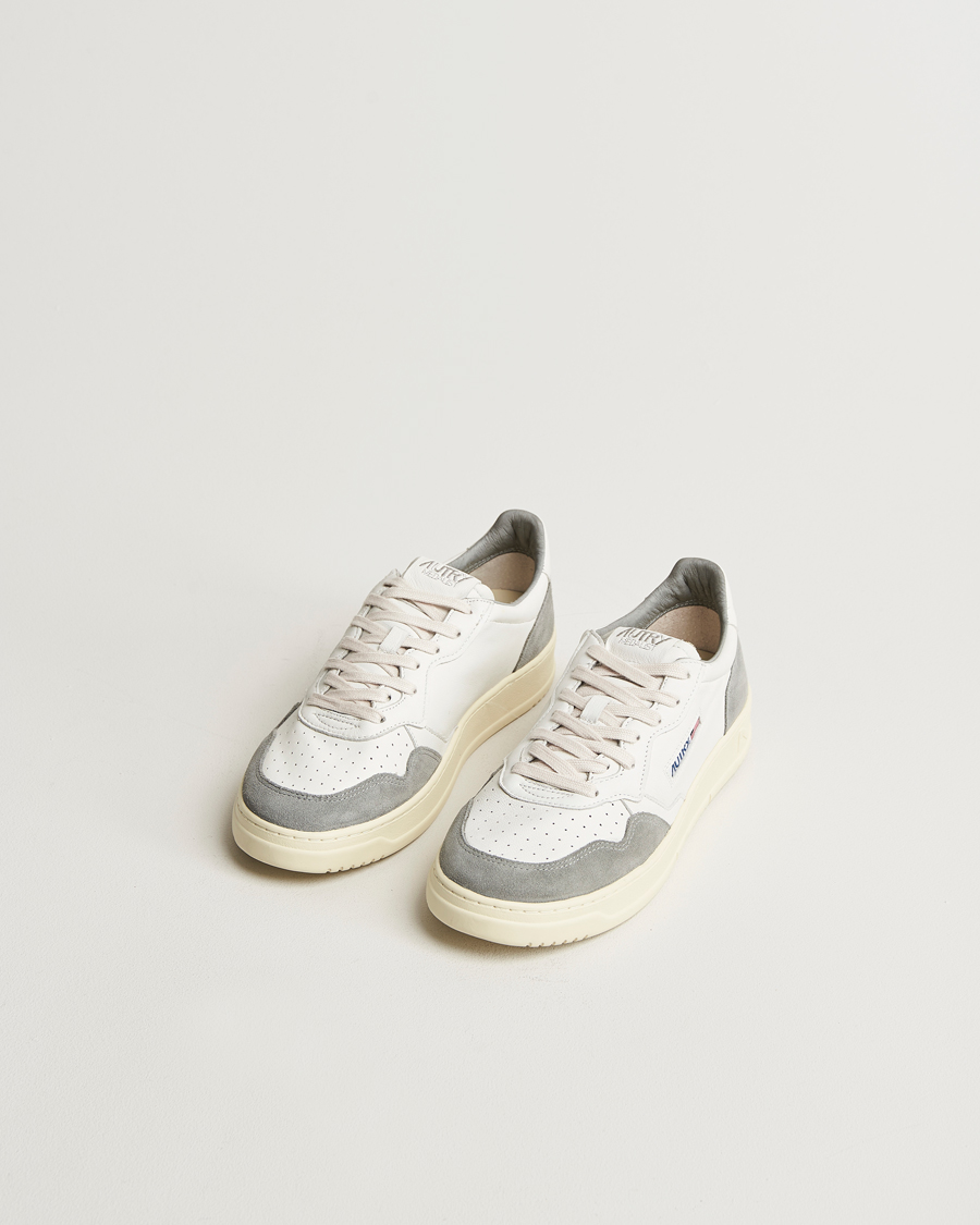 Autry Medalist Low Sneaker White/Grey