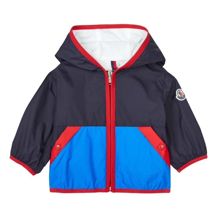 Moncler Veste à Capuche Burhow | Bleu marine
