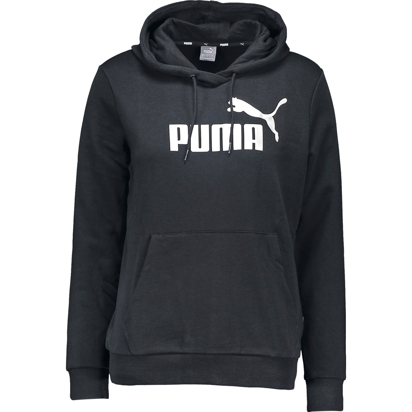 Puma Ess Metal Logo Hoody Da, schwarz, M