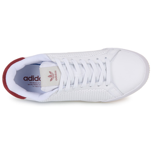 adidas Originals - COURT TOURINO RF - Blanc / Bordeaux