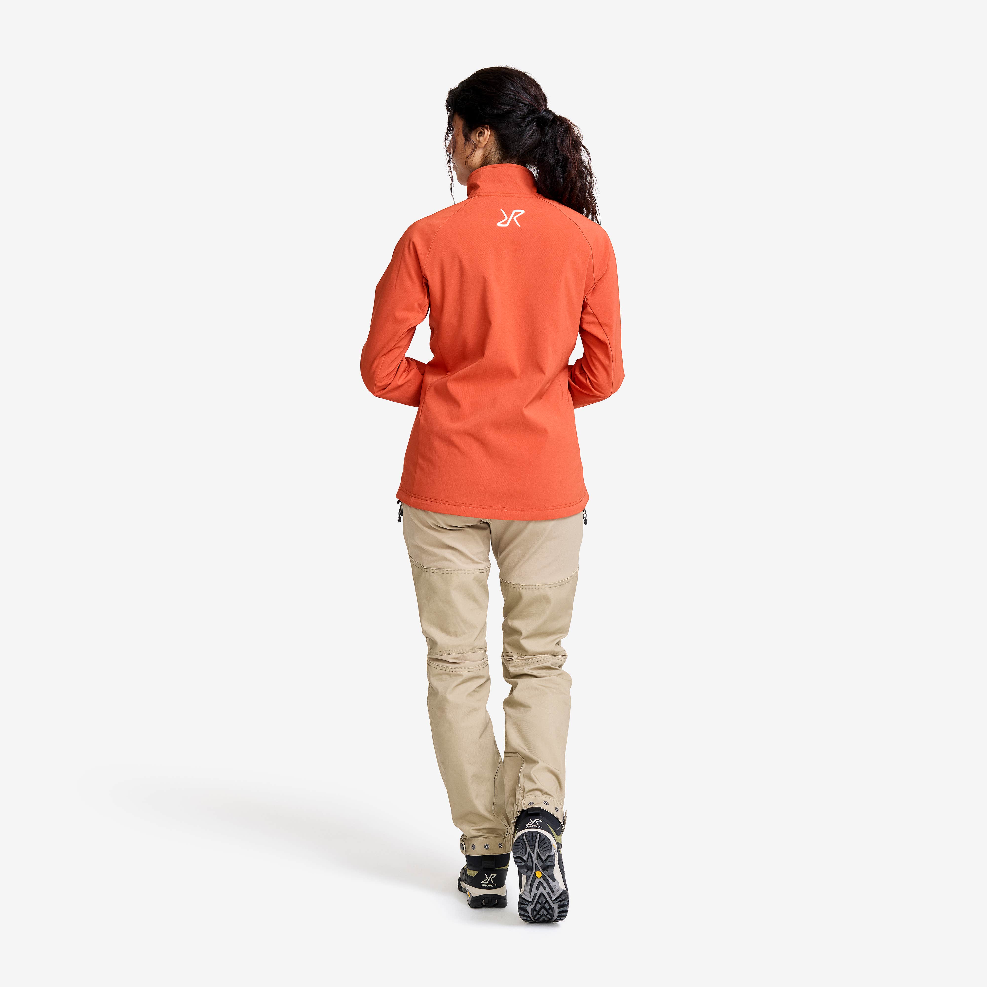 Exciter Light Softshell Jacket Dame Mecca Orange
