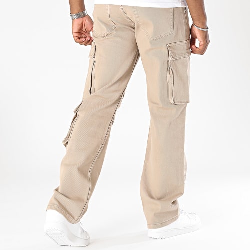 Jean Relaxed Fit Beige