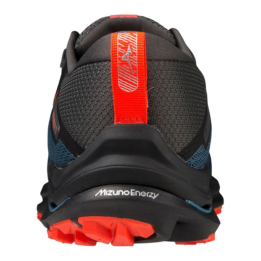 Mizuno WAVE RIDER TT - Chaussures trail Homme blue ashes/soleil/black oyster