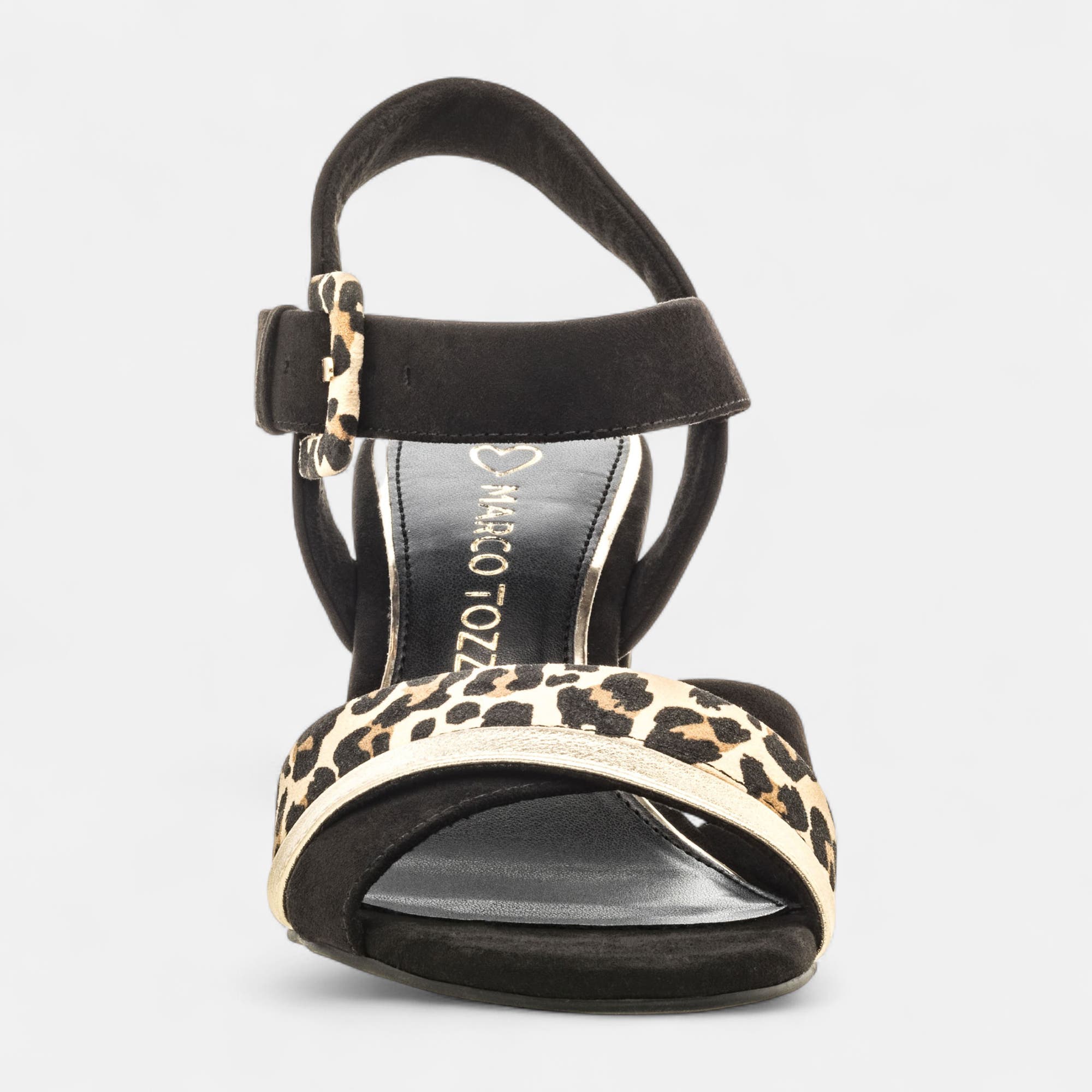 Nu-pieds à talon Femme noir