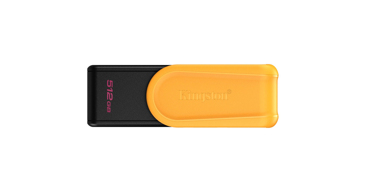 KingstonDataTraveler Exodia S 512 GB usb-stick  (Zwart/geel, DTXS/512GB)