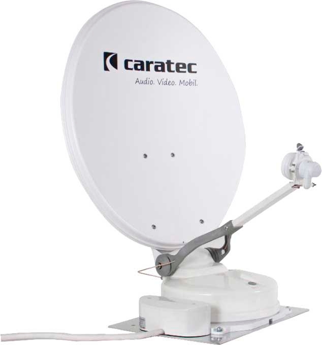 Caratec Sat Antenne CASAT500D Satelliten Anlage mit 50 cm Spiegel